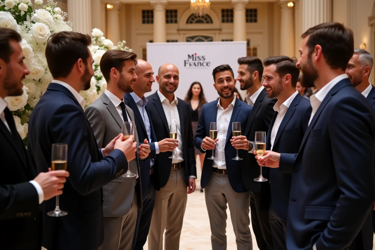 Groupe de personnes lors d